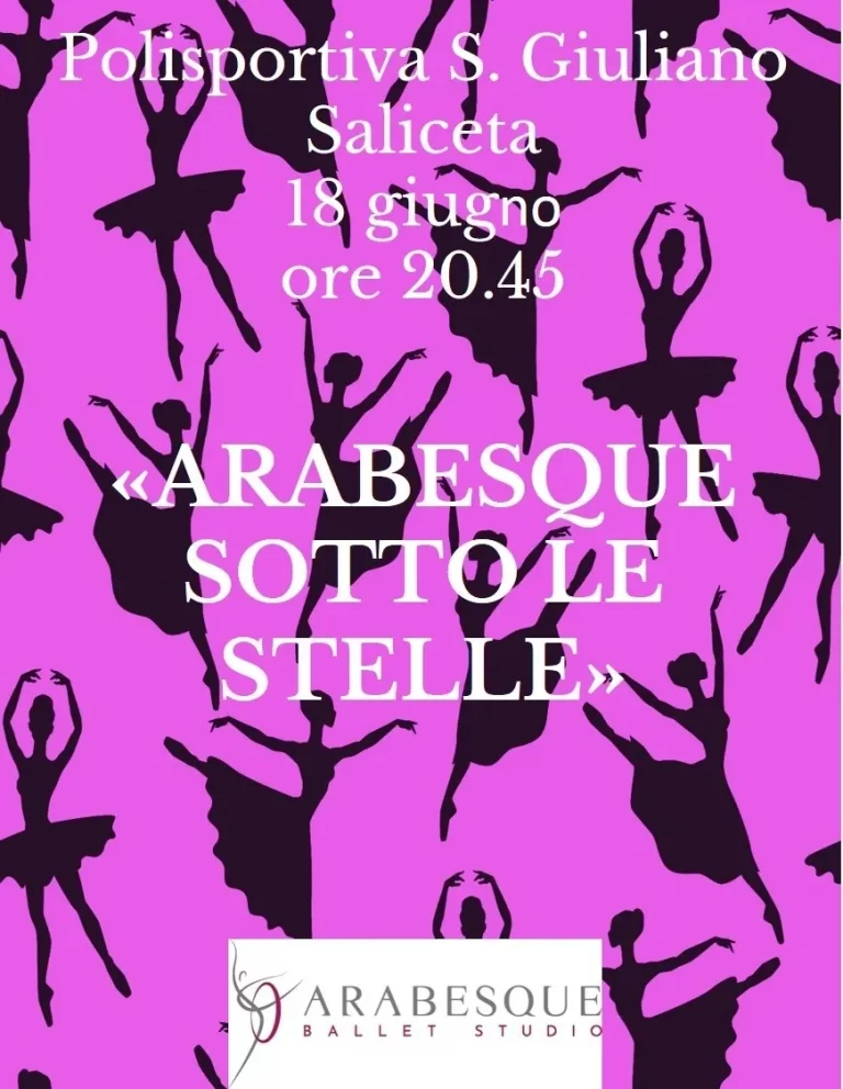 18 GIUGNO: ARABESQUE SOTTO LE STELLE