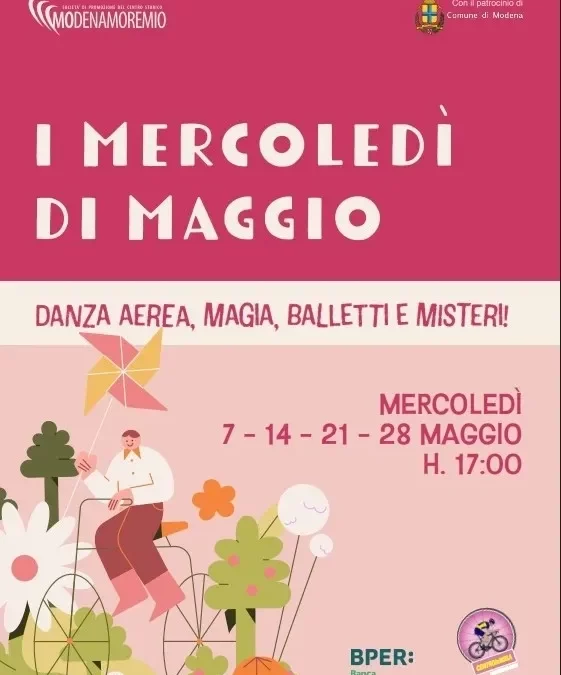 I MERCOLEDI’ DI MAGGIO