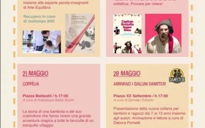 EVENTI DE “I MERCOLEDI’ DI MAGGIO”